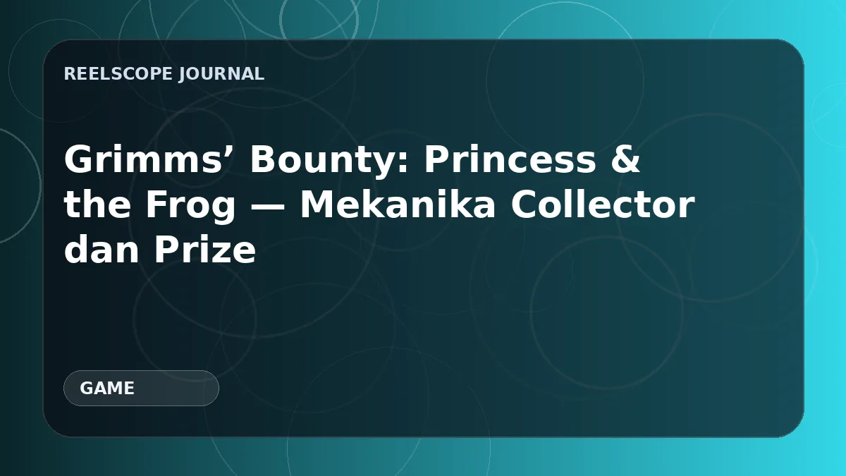 Grimms’ Bounty: Princess & the Frog — Mekanika Collector dan Prize